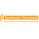 SCV Logo mit der Aufschrift: "Schwäbischer Chorverband - Singen und Stimme, Chorpraxis, Vereinsführung"